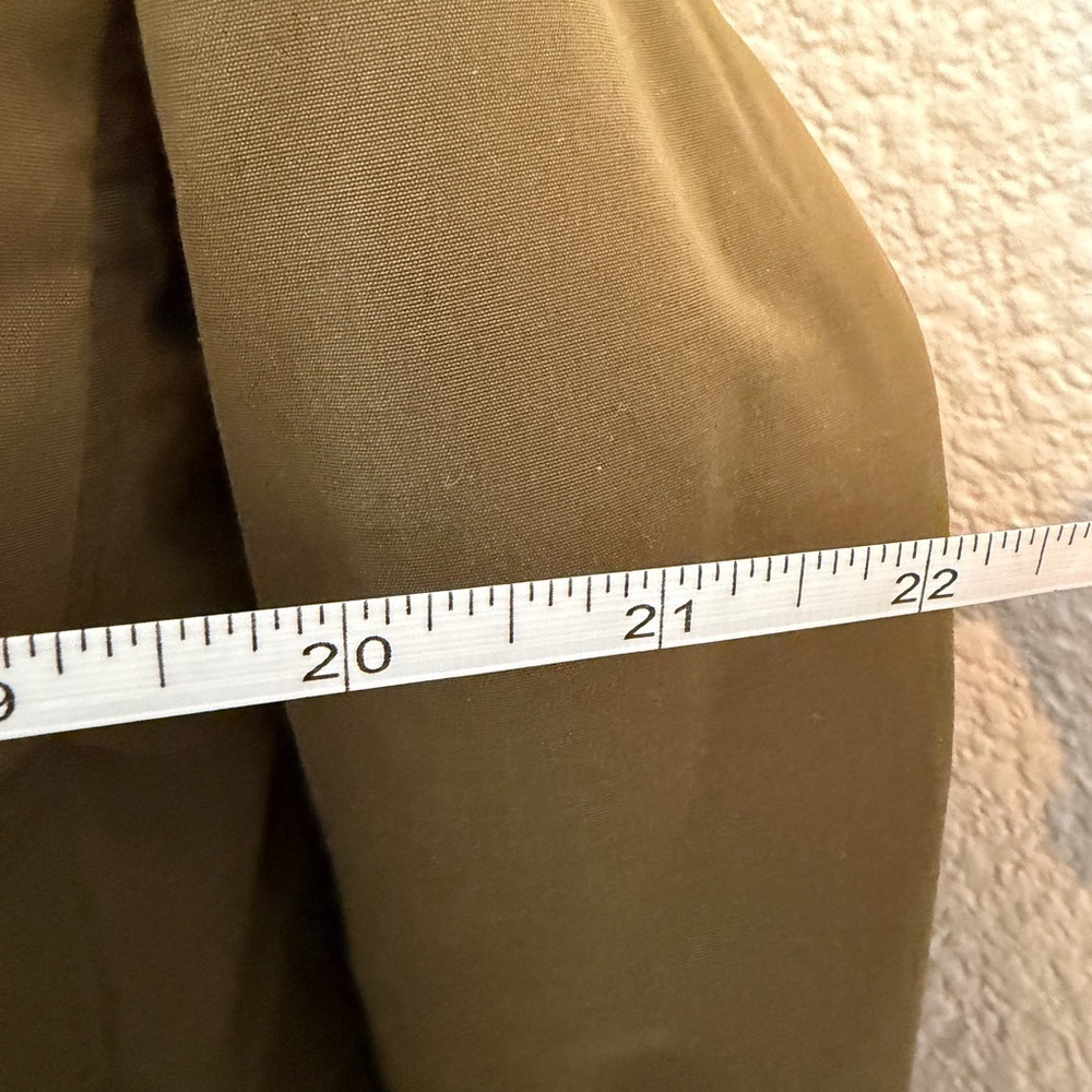 Zara Olive Green Parka with Faux Fur Hood - Picture 14 of 16